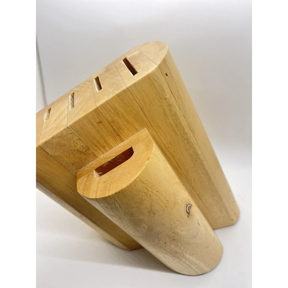 HOFFRITZ KNIFE WOOD BLOCK, Knive Organizer